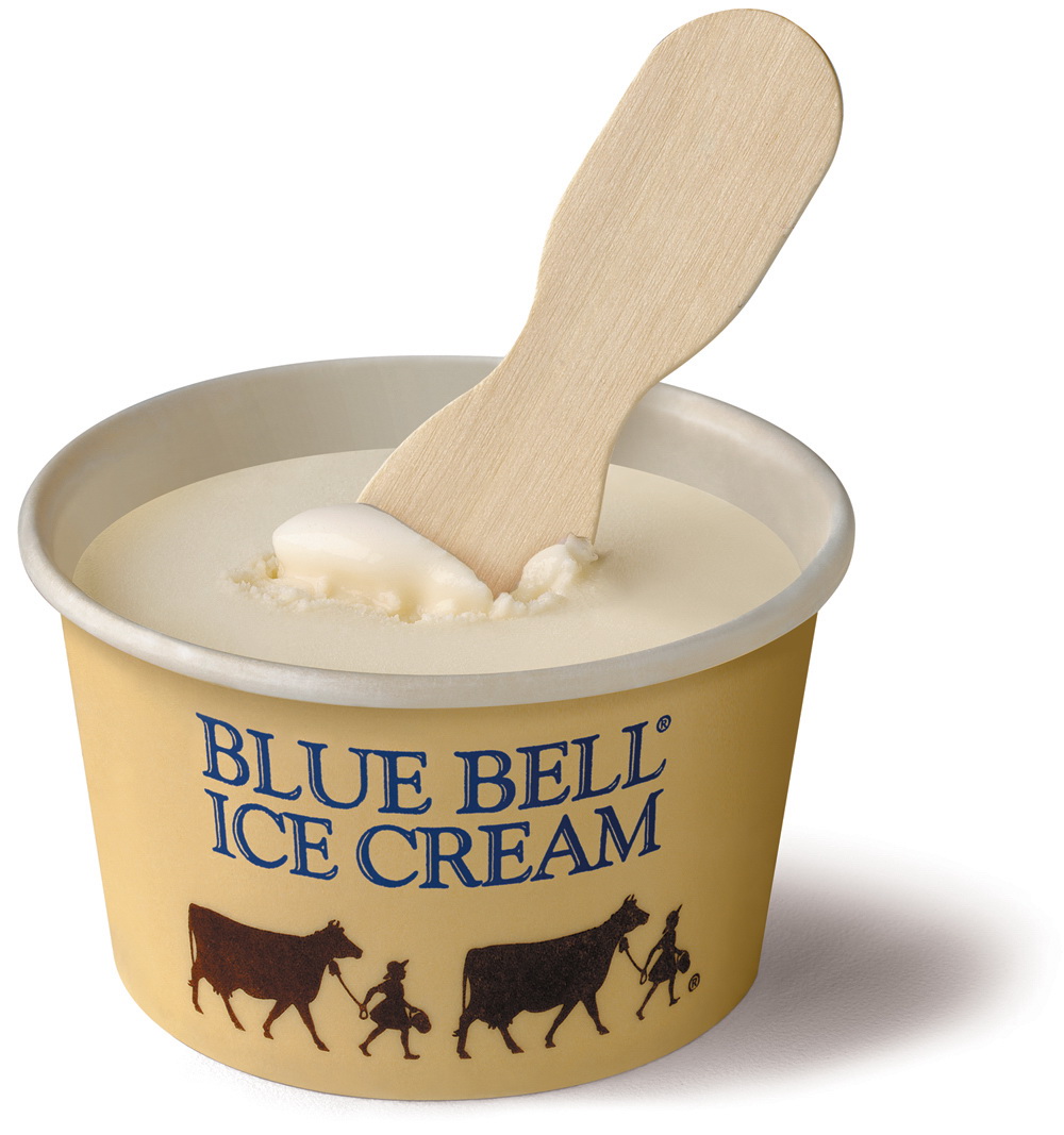 blue bell ice cream cups