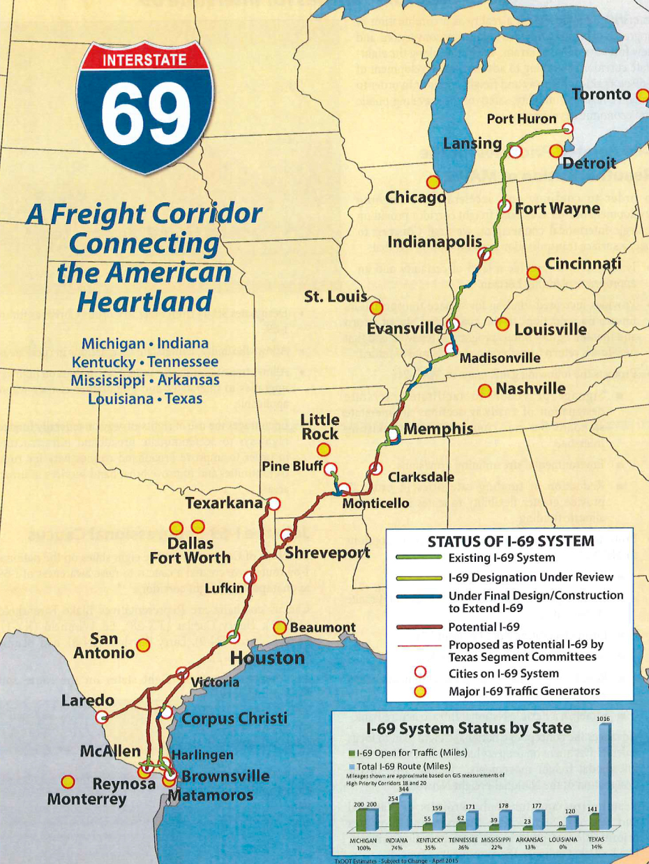 Interstate 69 corridor for Webster chosen after 20 years | Minden Press ...