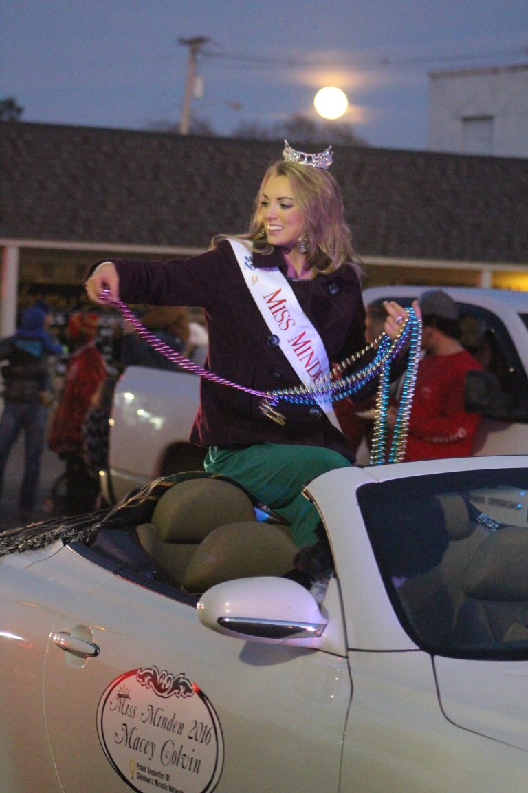 Good times roll through the streets of Minden for the annual Mardi Gras
