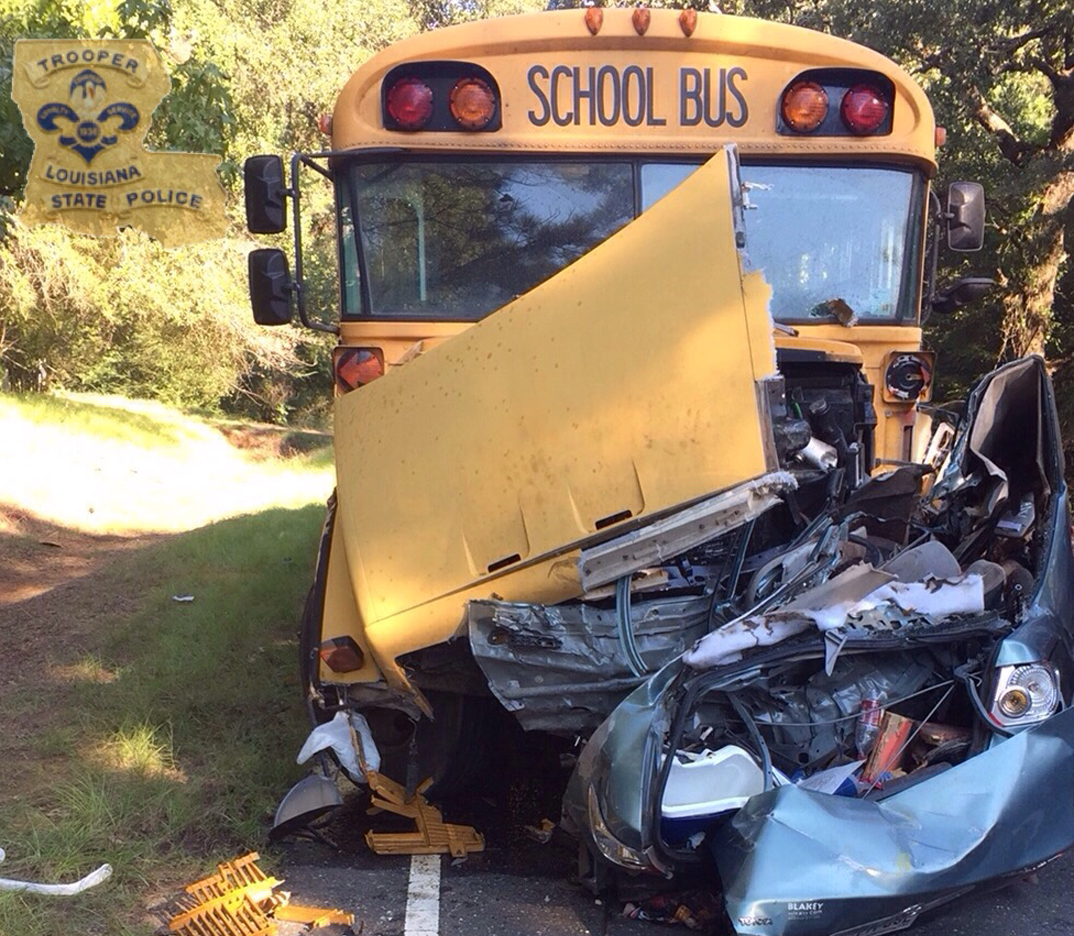 Two Dead After School Bus Car Collide In Shong