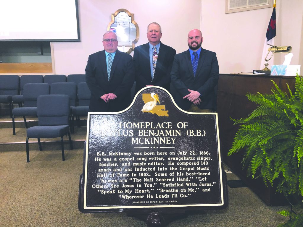 B.B. McKinney Honored | Minden Press-Herald