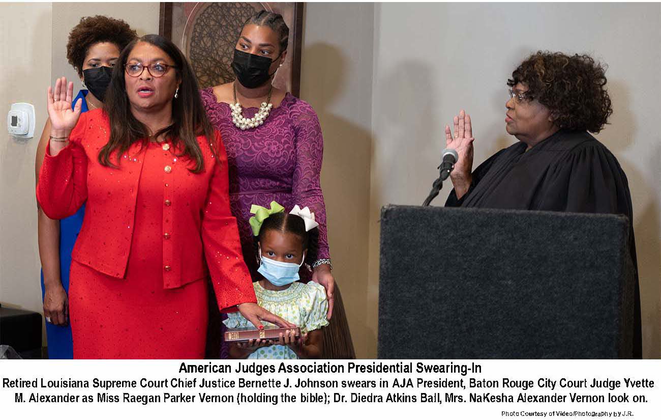 LOUISIANA SUPREME COURT CHIEF JUSTICE JOHN L. WEIMER HOSTS