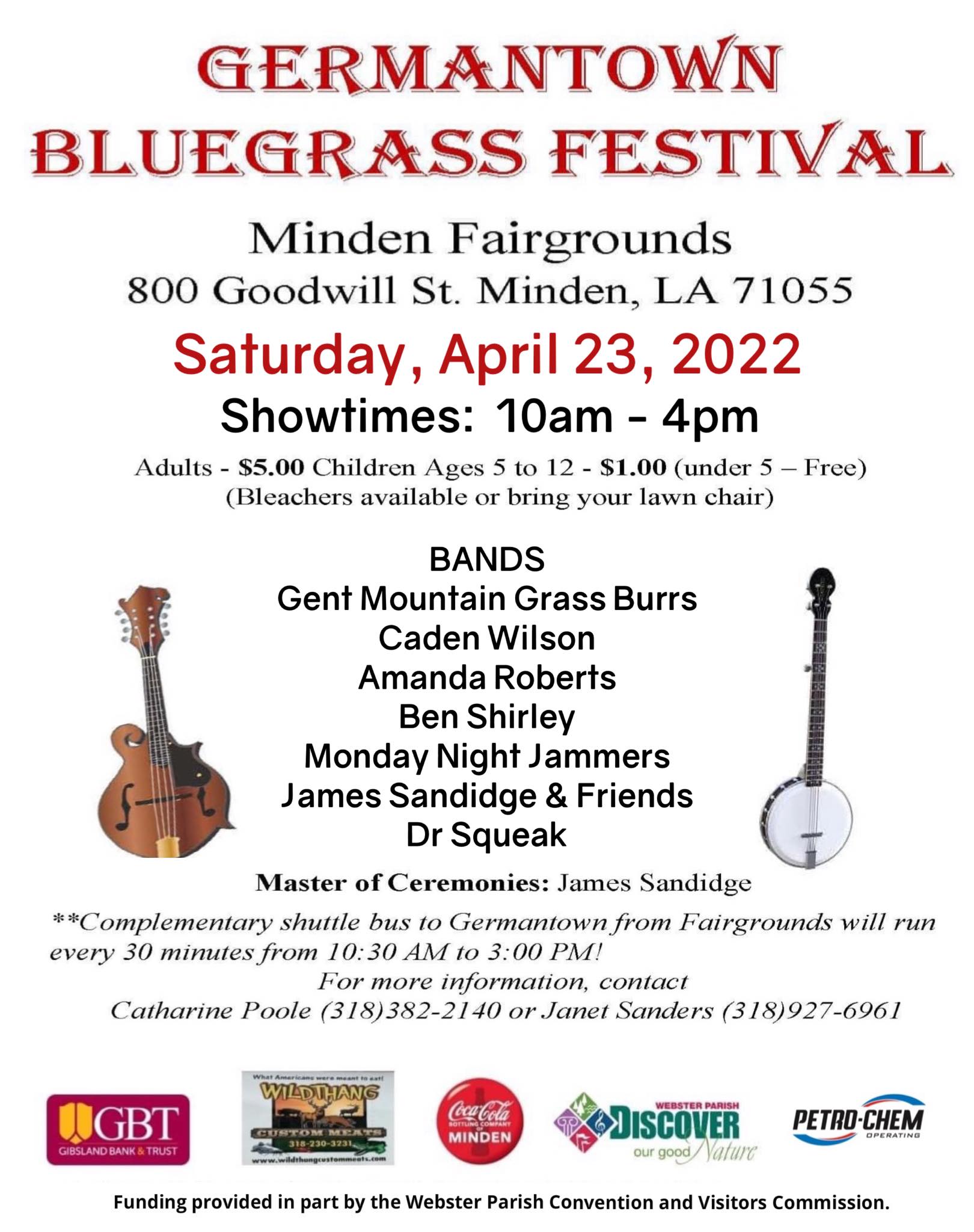 Germantown Bluegrass Festival returns this Saturday