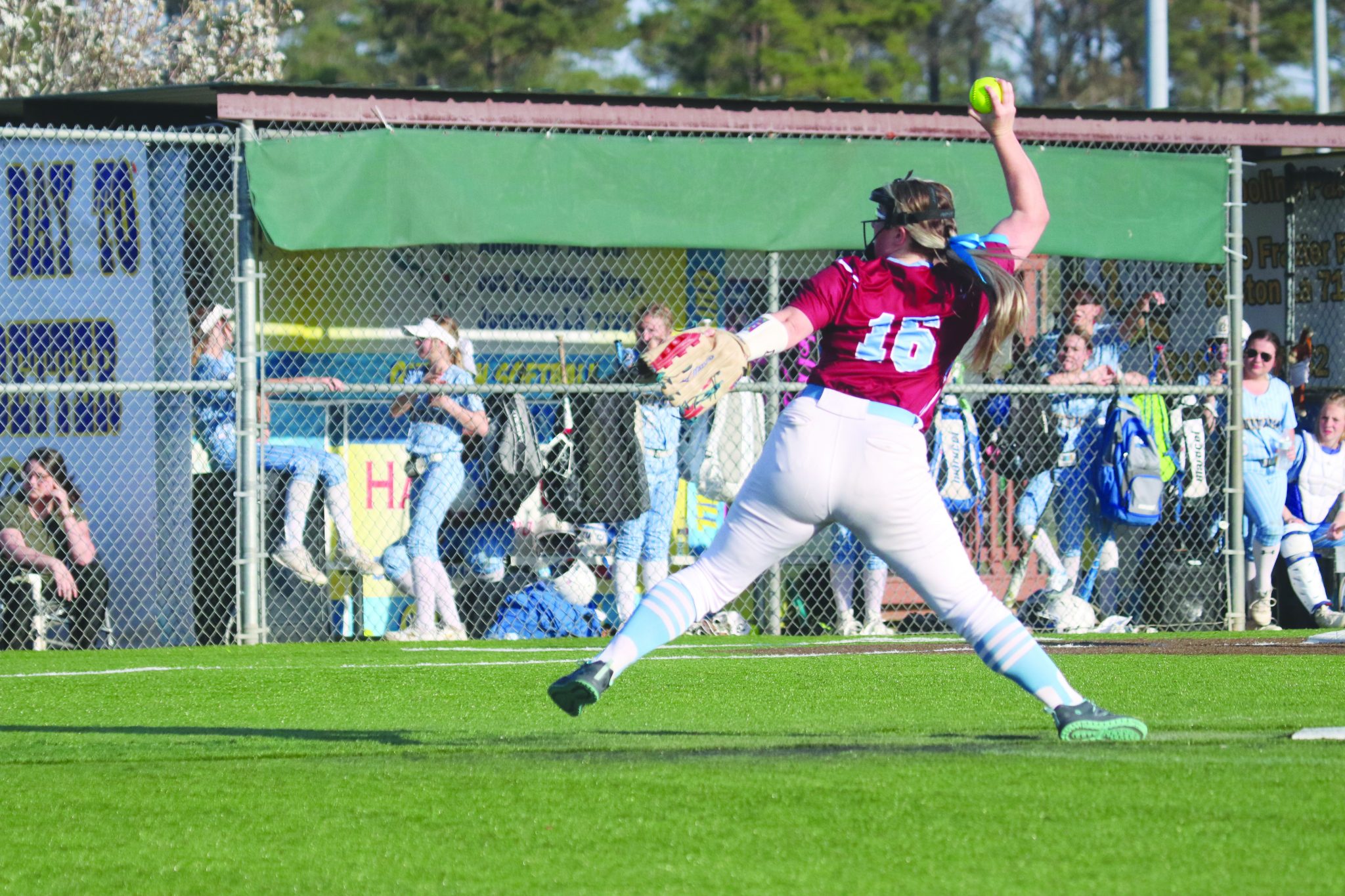 Minden Softball Slams Evangel 15 6 Minden Press Herald