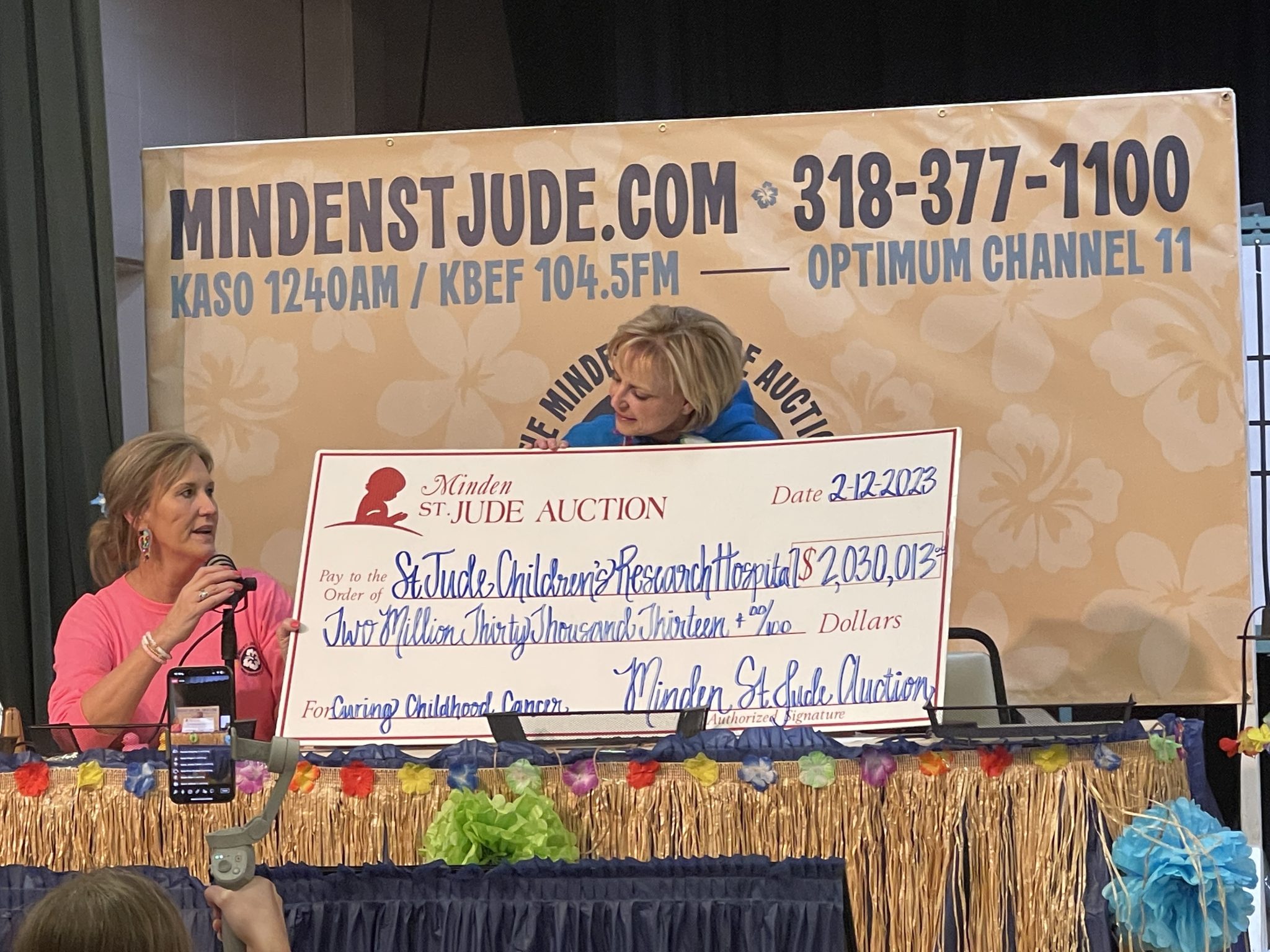 Minden St. Jude Auction raises over 2 Million for Children’s Research