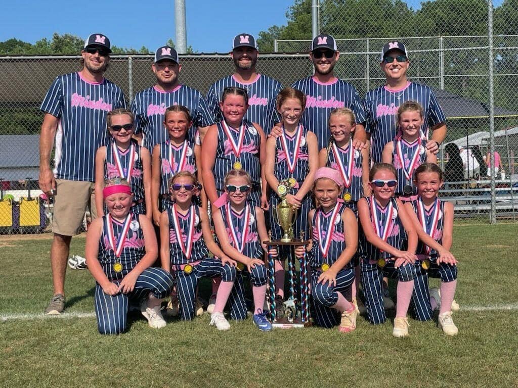 Dixie Youth Softball District champion Minden AllStar teams set for