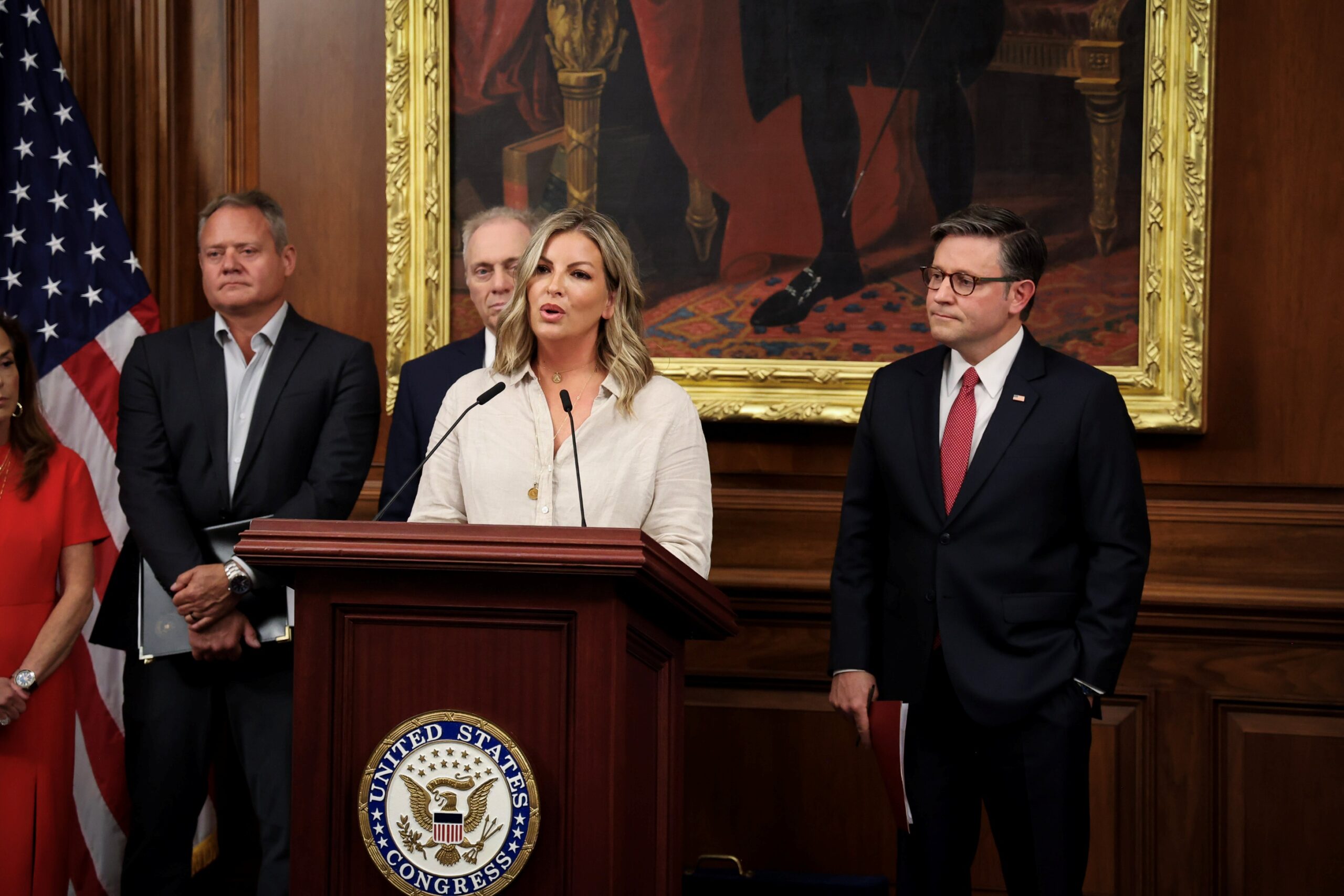 Speaker Johnson spotlights Louisiana mother and small business owner at weekly press conference