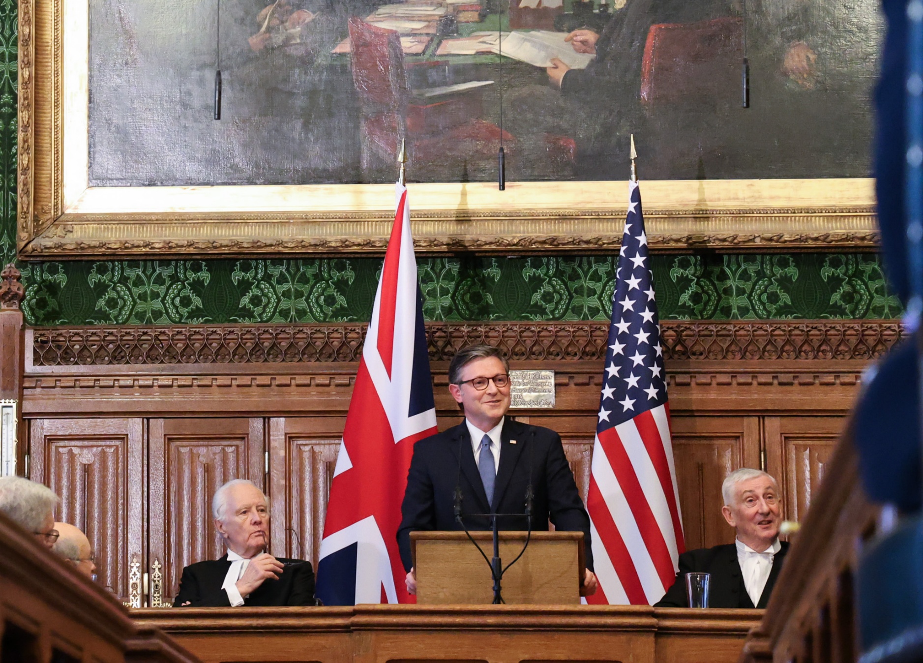Speaker Johnson delivers historic address to UK Parliament in honor of America 250