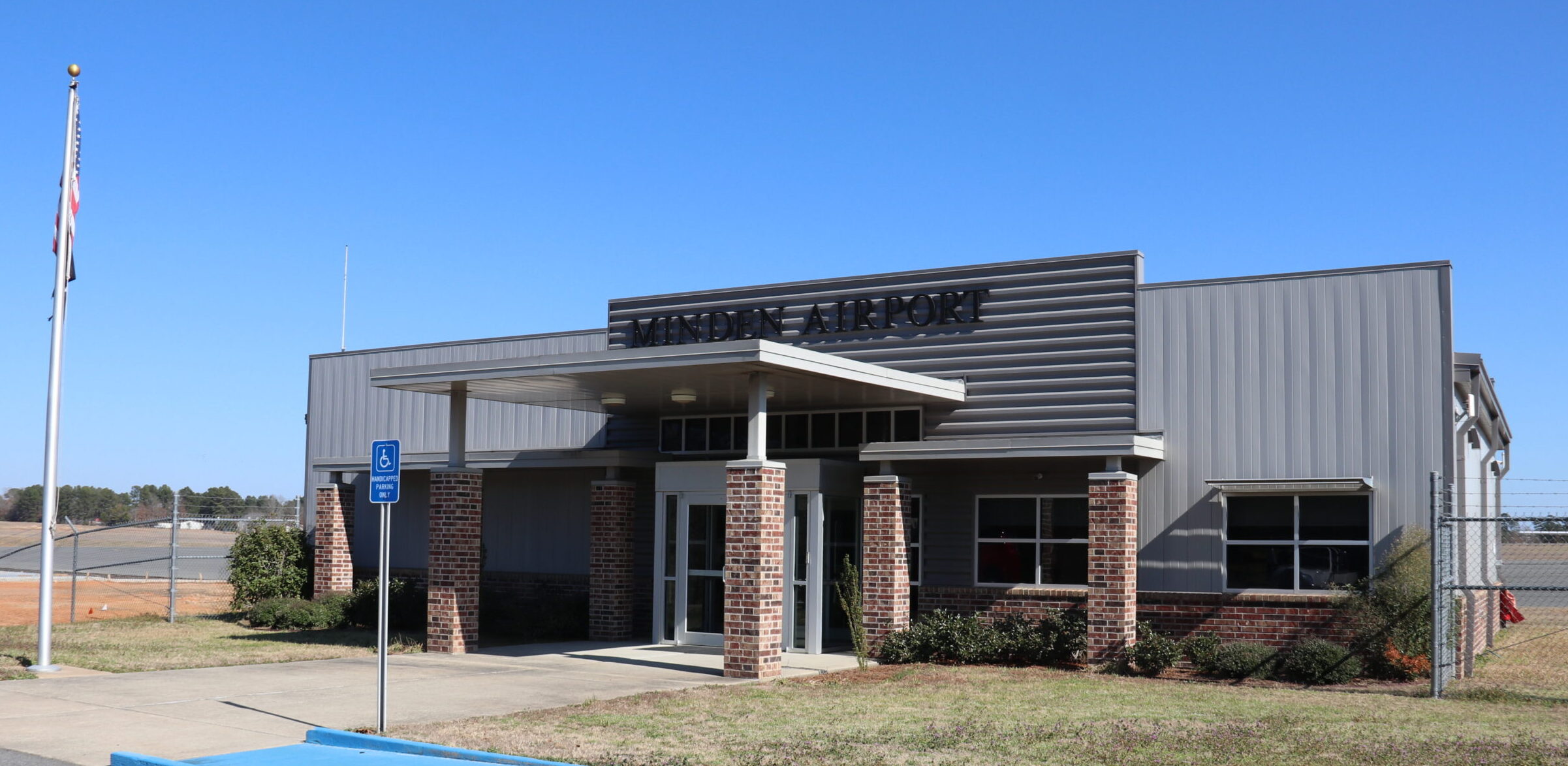 Construction begins on new hangars at Minden Airport