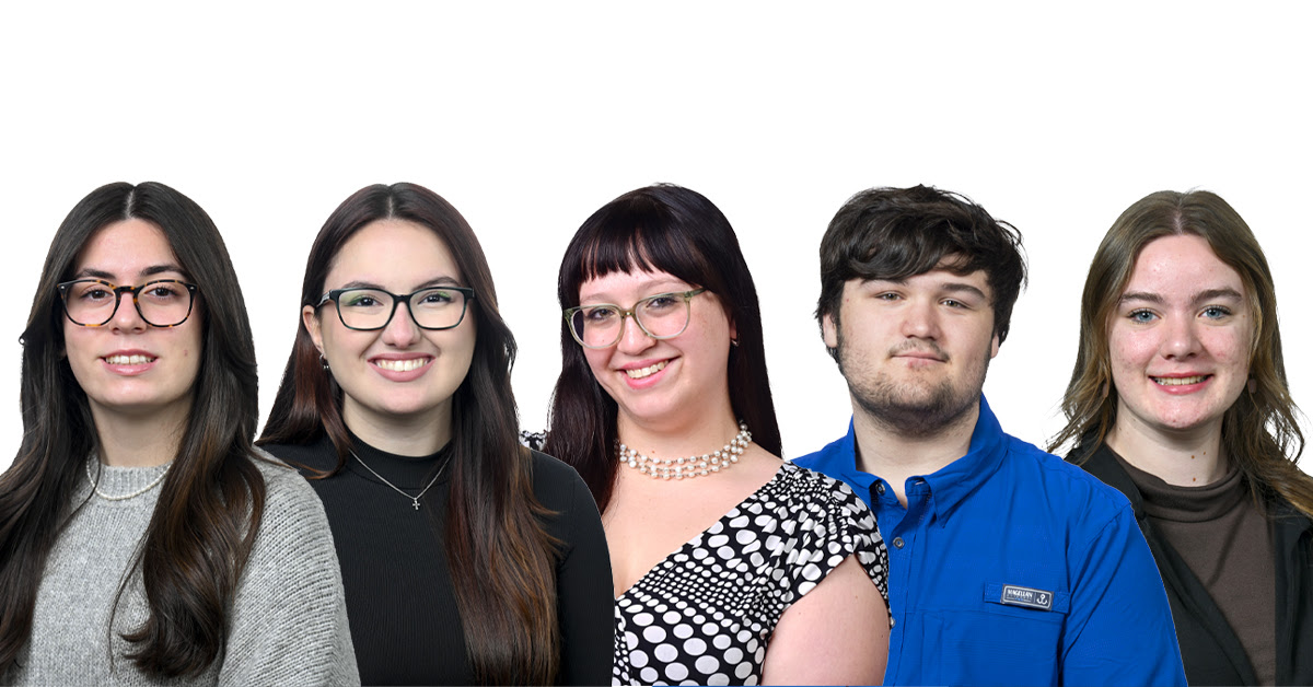 Five Louisiana Tech undergrad stem researchers nominated for Goldwater Scholar competition