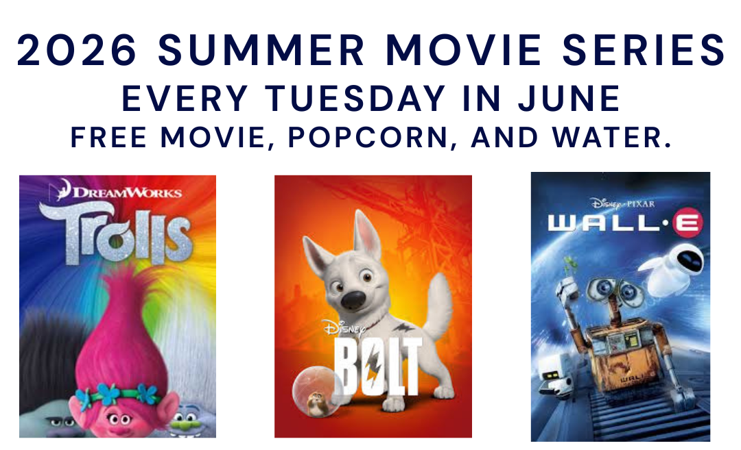 The Dixie Center for the Arts presents The Summer Movie Series