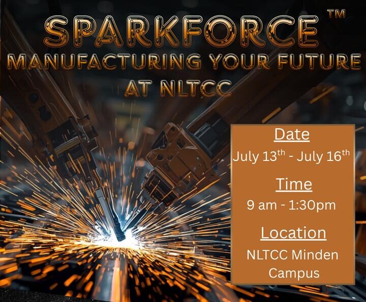 Registration open for NLTCC SparkForce Manufacturing Camp